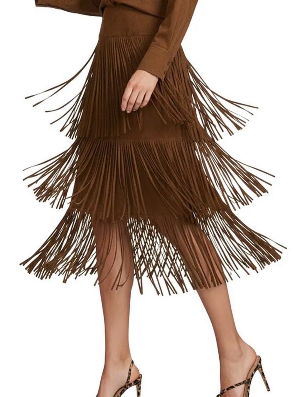 Antonio Melani NWT fun fringe skirt!!